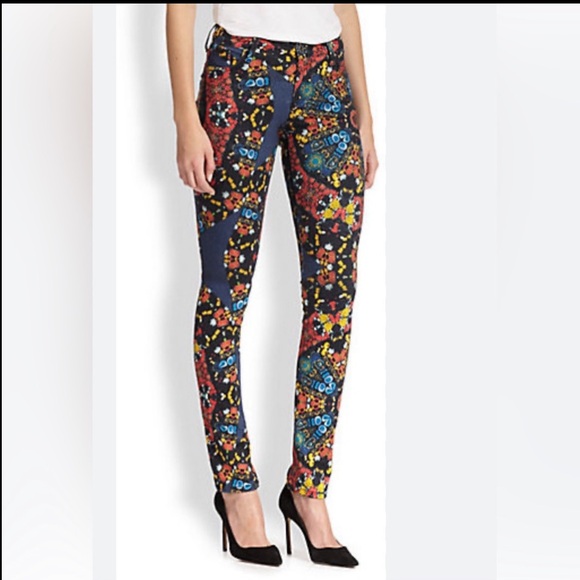 Alice + Olivia low rise skinny jeans - Picture 2 of 6